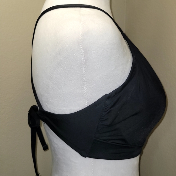 Shade & Shore, Womens Bikini Top, NWT and NWOT Black Size 34 and 38 DD - Picture 2 of 11